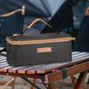 Camping Cookware Storage Bag Handbag Portable with Handle Empty Tableware Organizer Utility Tote for