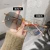 Luxury Fashion Photochromic Myopia Glasses Outdoor Color Changing Sunglasses Unisex Trendy Minus Prescription Diopter Eyeglasses