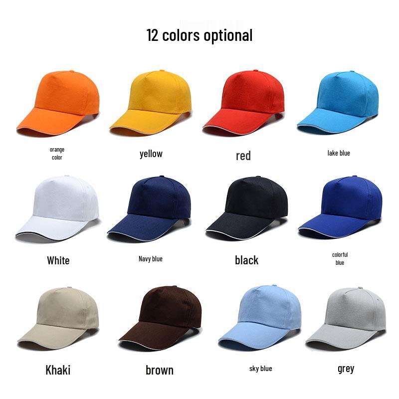Хлопковая бейсболка с логотипом на заказ - Солнцезащитная шляпа и волонтерская кепка