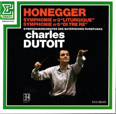CD НЕИЗВЕСТНЫЙ АРТИСТ - Онеггер: Симфонии 3 и 5; Charles ECD88045 Erato 1985 Япония Танцевальная & Электроника Б/У