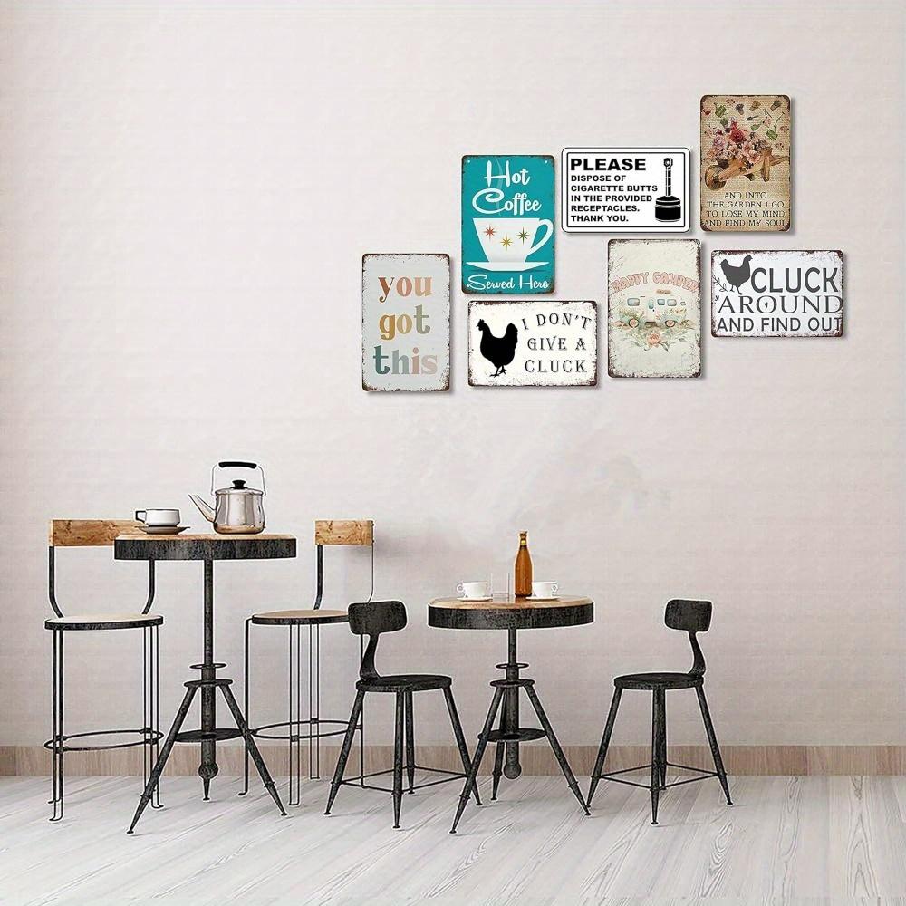 8x12 Дюймов Таблица Уровня Звука в Классе - Красочная Металлическая Табличка с Уровнями Голоса 0-4, Иконками Жестов Рук и Инструкциями для Учителей