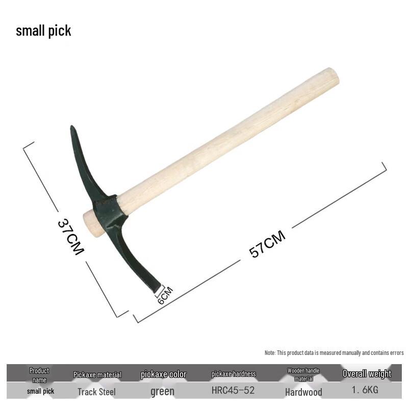 Heavy-Duty Tactical Shovel and Pickaxe