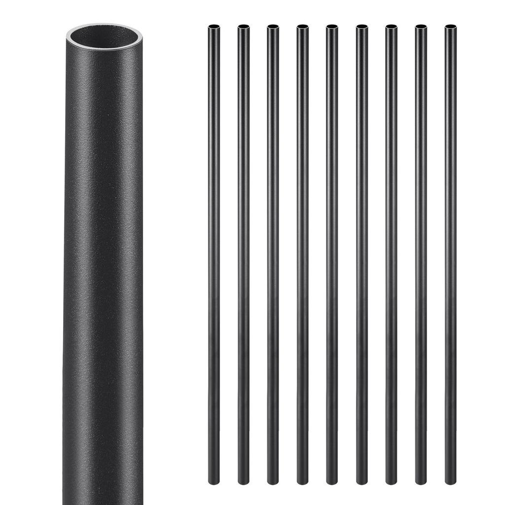 Staircase Balusters 101 Pack 36 In Aluminum Spindles with Screws/Rail Caps