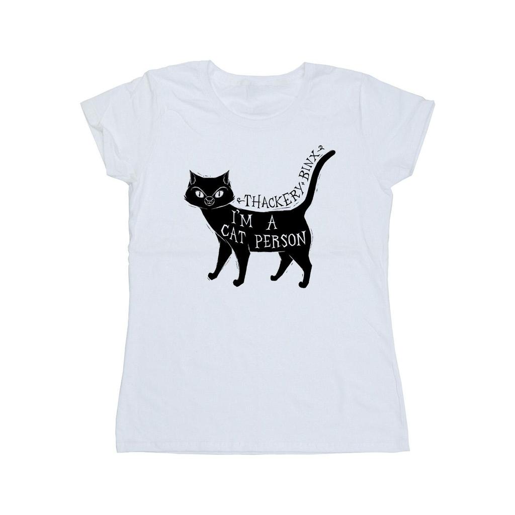 Disney Womens/Ladies Hocus Pocus A Cat Person Cotton T-Shirt
