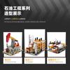 New City Petroleum Engineering Excavating Factory Building Blocks JJ9221 Bricks Assembly Model for Kids & Adults Birthday Gift