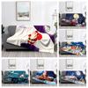 Home Decoration Plush Throw Sofa Blanket Bedspread Bed Fluffy Soft Blankets Decor Plaid Modern Halloween Merry Christmas Winter