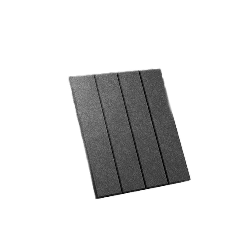 Felt Board Tiles Large Cork Board Alternative with Adhesive Tabs Thick Slat Wall Panels for Office Decor Push Pin Board