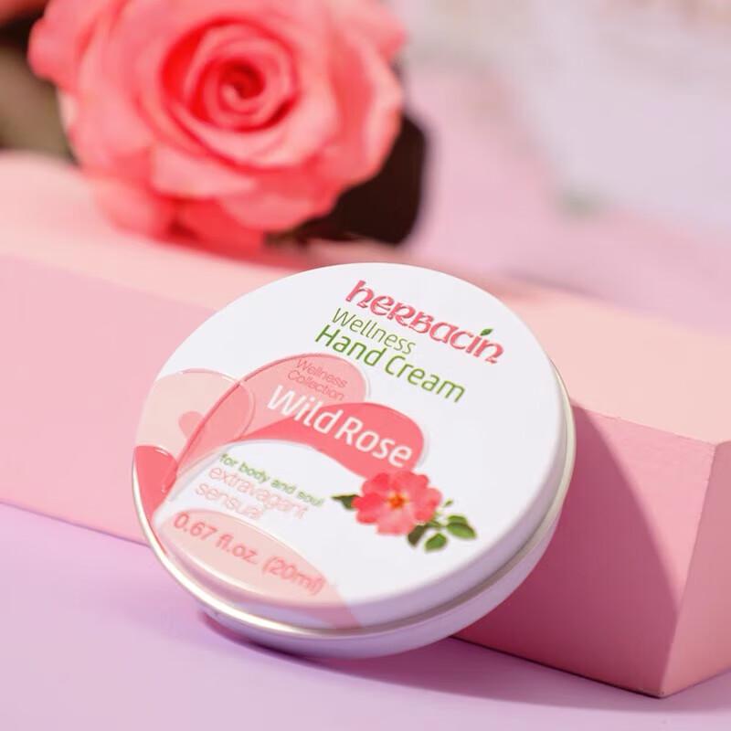 Herbacin Kamille Hand Cream Rose Gift Set