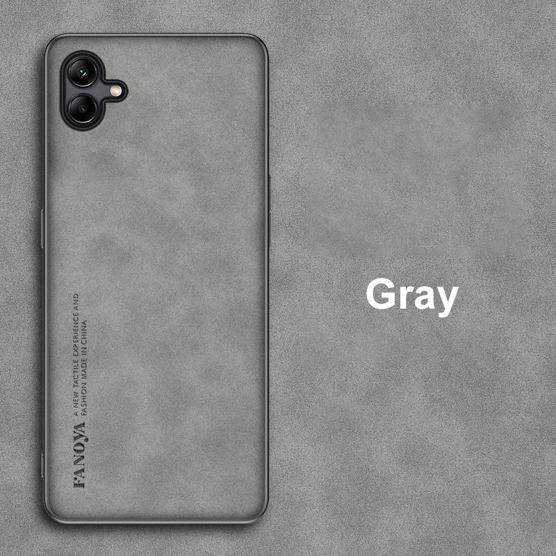 Для Samsung Galaxy A04 Чехол Роскошный Чехол для телефона из искусственной кожи Для Samsung M13 5G Задняя крышка Матовый силиконовый Противоударный Полная защита