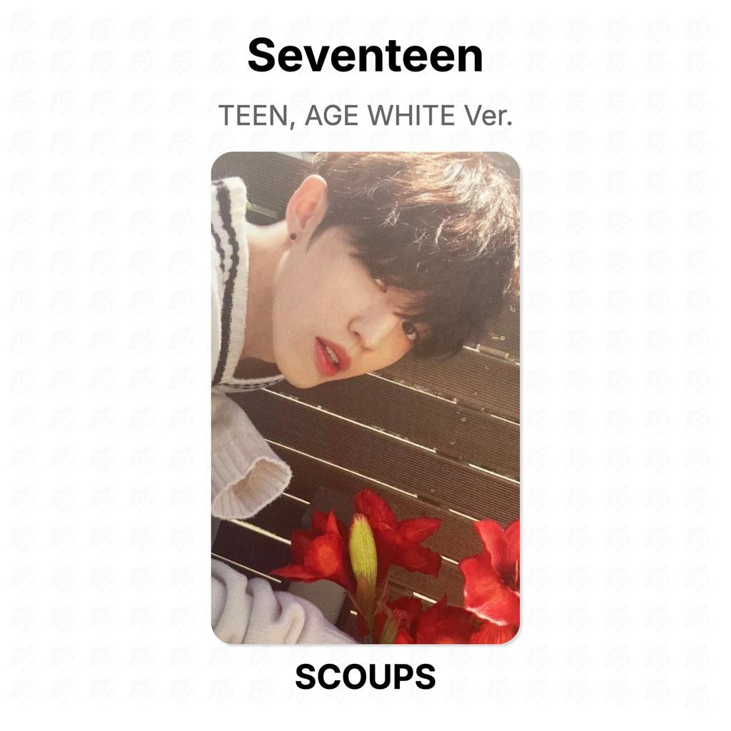 Seventeen ПОДРОСТОК, ВОЗРАСТ БЕЛЫЙ Вариант. Официальная фотокарта
