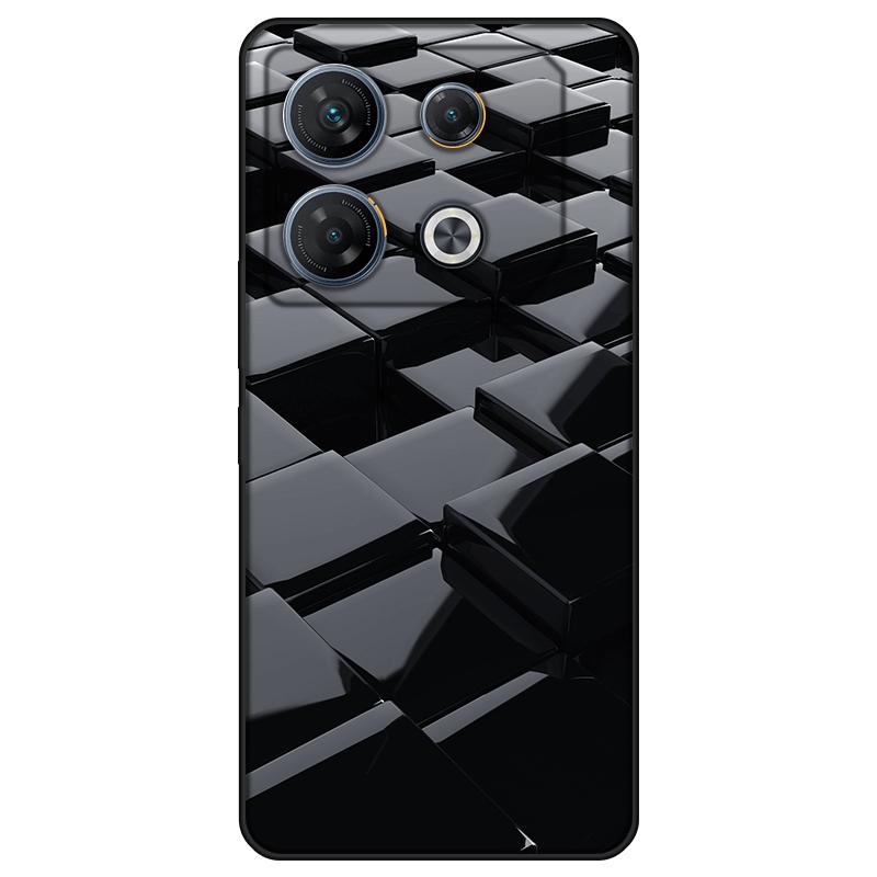 Для Infinix GT 10 Pro Корпус Окрашенная задняя крышка из ТПУ Мягкий силиконовый чехол Infinix GT 10 Pro