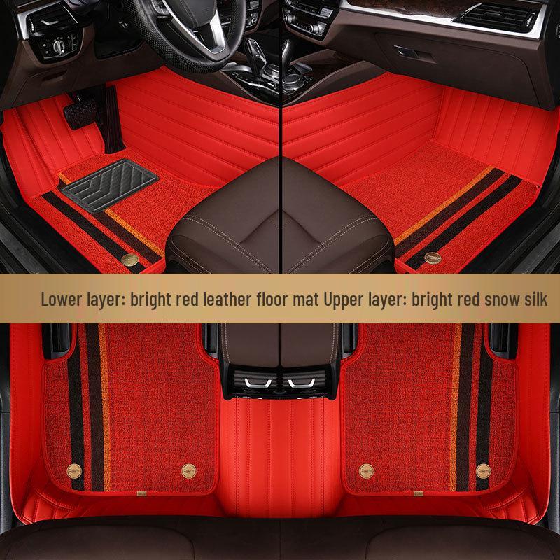 Honda CRV 24-Model Fully Enclosed Genuine Leather Floor Mats (10/22/16)