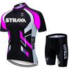 STRAVA cross-border best-selling cycling wear set, overalls, and cycling team version factory can be designed with drawings