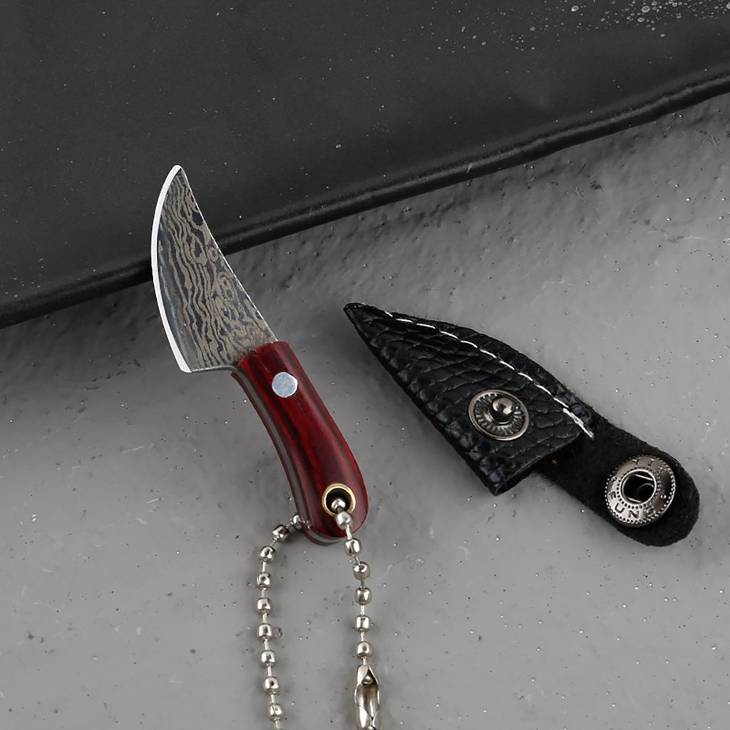 Портативный нож 6 см. Экспресс-нож для разборки. Нескладной нож. Коллекционный нож. Маленький кухонный нож. Креативный мини-портативный нож с открытым футляром.
