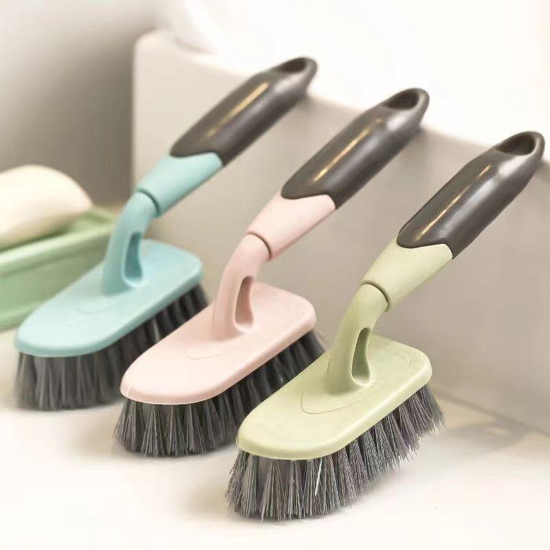 Long Handled Cleaning Brush Floor Brush Gap Brush Multi-functional Cleaning Tool for Household Bathroom Hard Bristles