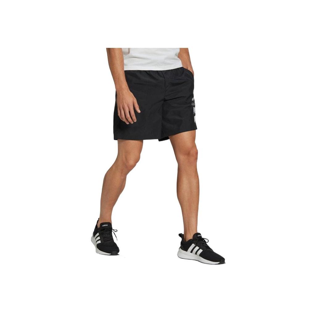 Adidas Повседневные спортивные шорты с логотипом, мужские брюки, черные HE1886