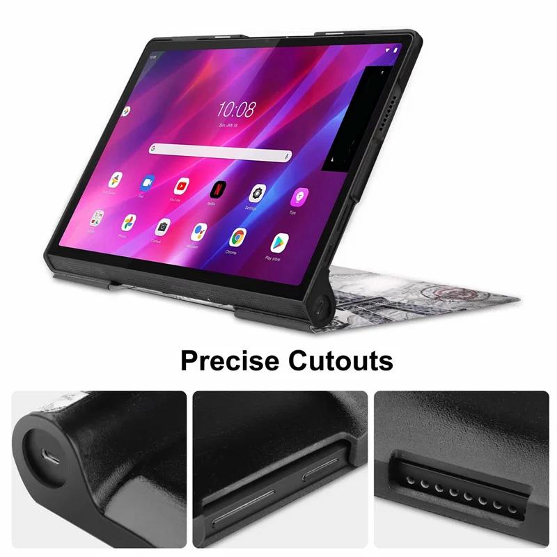 Чехол для Lenovo Yoga Tab 11 YT-J706F, ультратонкий чехол для смарт-планшета для Lenovo Yoga Tab 13 YT-K606F, чехол-подставка, принципиально