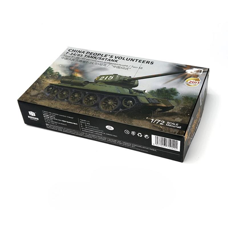 LEE 1/72 Советский средний танк Т-34/85 Тип 58 Модель-пазл для сборки