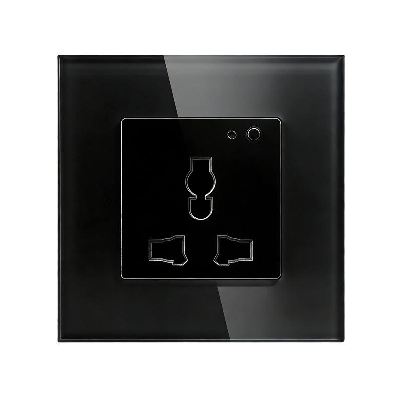 UK Standard Smart Wi-Fi Wall Socket with App & Voice Control, Timer, and Remote Switch