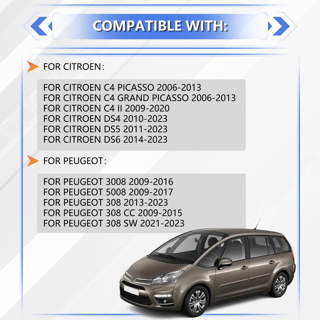 Для Peugeot 3008/5008 308 Citroen C4 Picasso Grand C4 II DS4 DS5 DS6 электронный стояночный тормоз, переключатель ручного тормоза, прямая замена