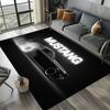 3D F-Ford Mustang Гоночный автомобиль Мотоцикл Ковер Коврик для гостиной Спальни Дома Декорация для дивана, Детский коврик Нескользящий напольный коврик