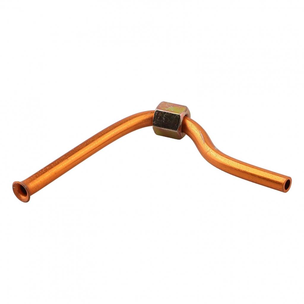 Improved Functionality Silver Tone Aluminum Air Compressor Exhaust Tube