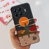 Для Tecno Spark 20 Pro+ KJ7 Чехол 2024 Милое Сердечко Мультяшный Динозавр Ударопрочный Мягкий Чехол Для Tecno Spark 20 Pro Plus Чехол Funda