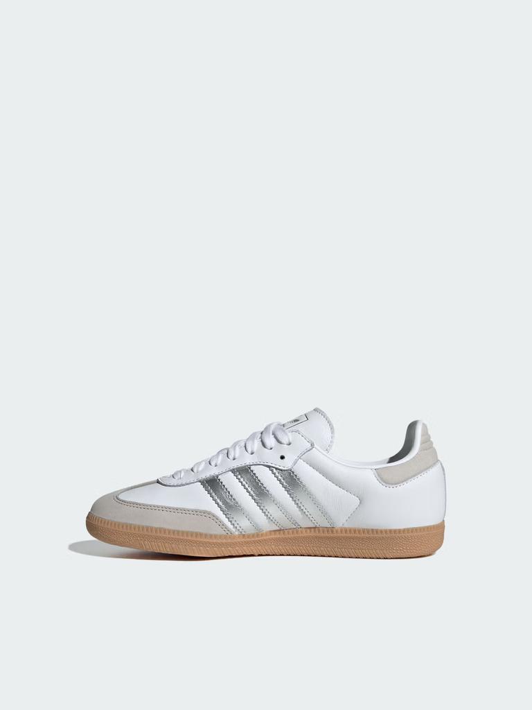 Adidas "Туфли с Т-образной головкой" Samba OG Классические холщовые кроссовки Тренировочные кроссовки для женщин Adidas Узор с клевером JI2725