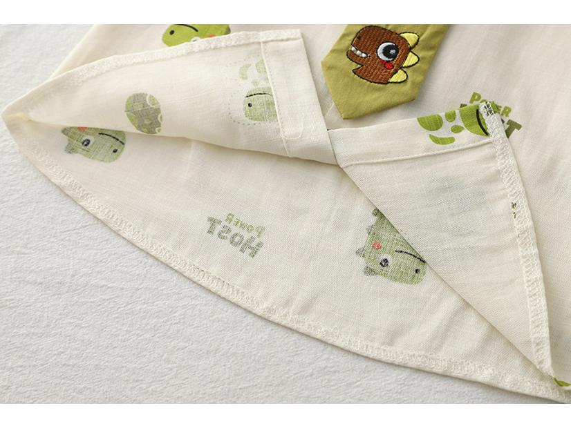 Летний комплект из двух частей с рисунком в виде галстука для младенца и мальчика