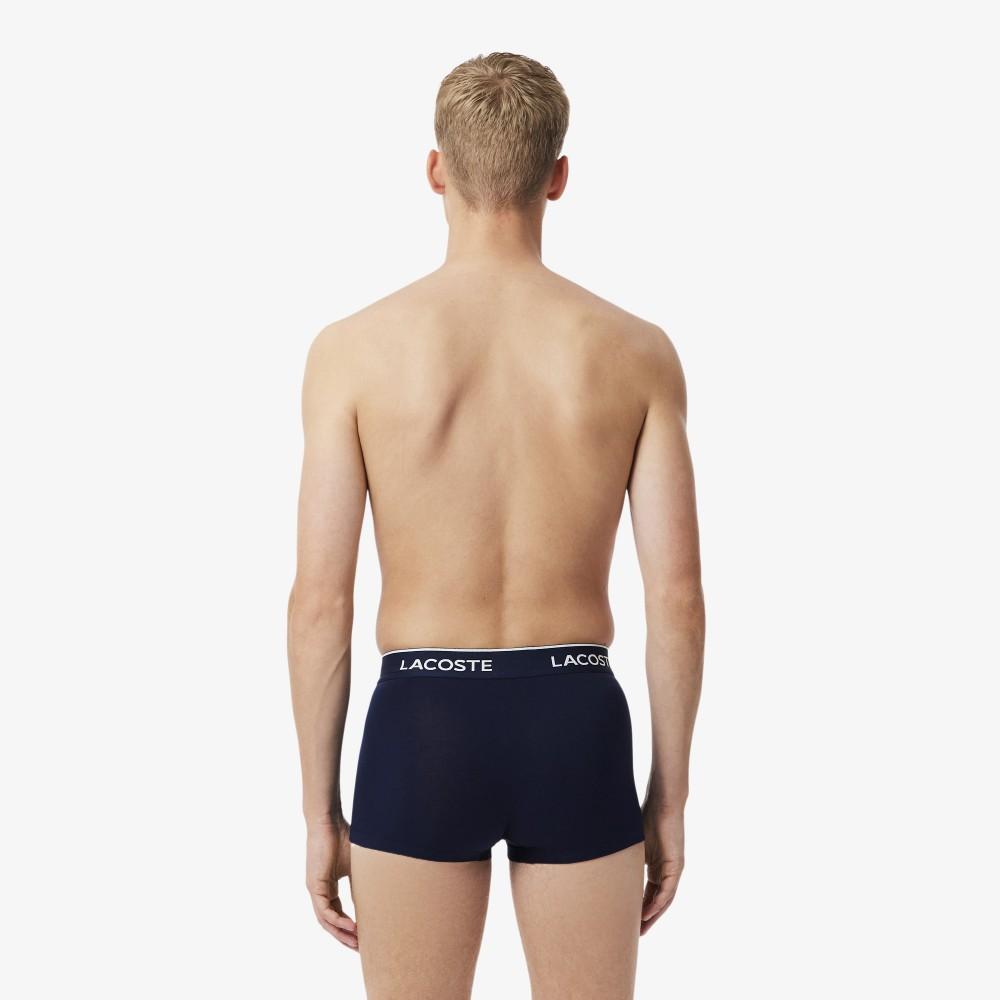 Lacoste Мужские трусы-брифы с цветной полосой, 3 шт. 5H1297-56GHY0