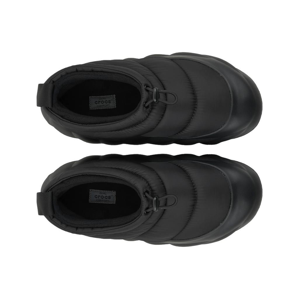 Crocs Кроссовки Overpuff Shorty черные унисекс 210668-060