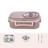 Герметичный термоланчбокс, непротекающий контейнер для еды, многоцелевой контейнер для сохранения свежести, для кемпинга