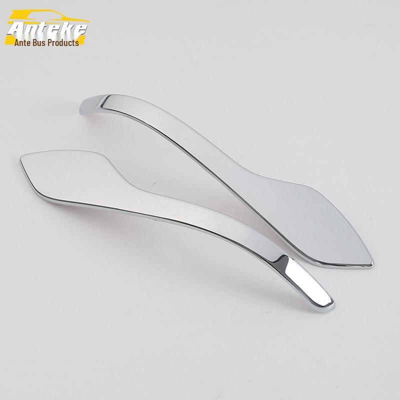 Декоративные полосы для зеркал заднего вида Ankai CRV с гальваническим покрытием - Яркие, стильные аксессуары для моделей 17 CRV