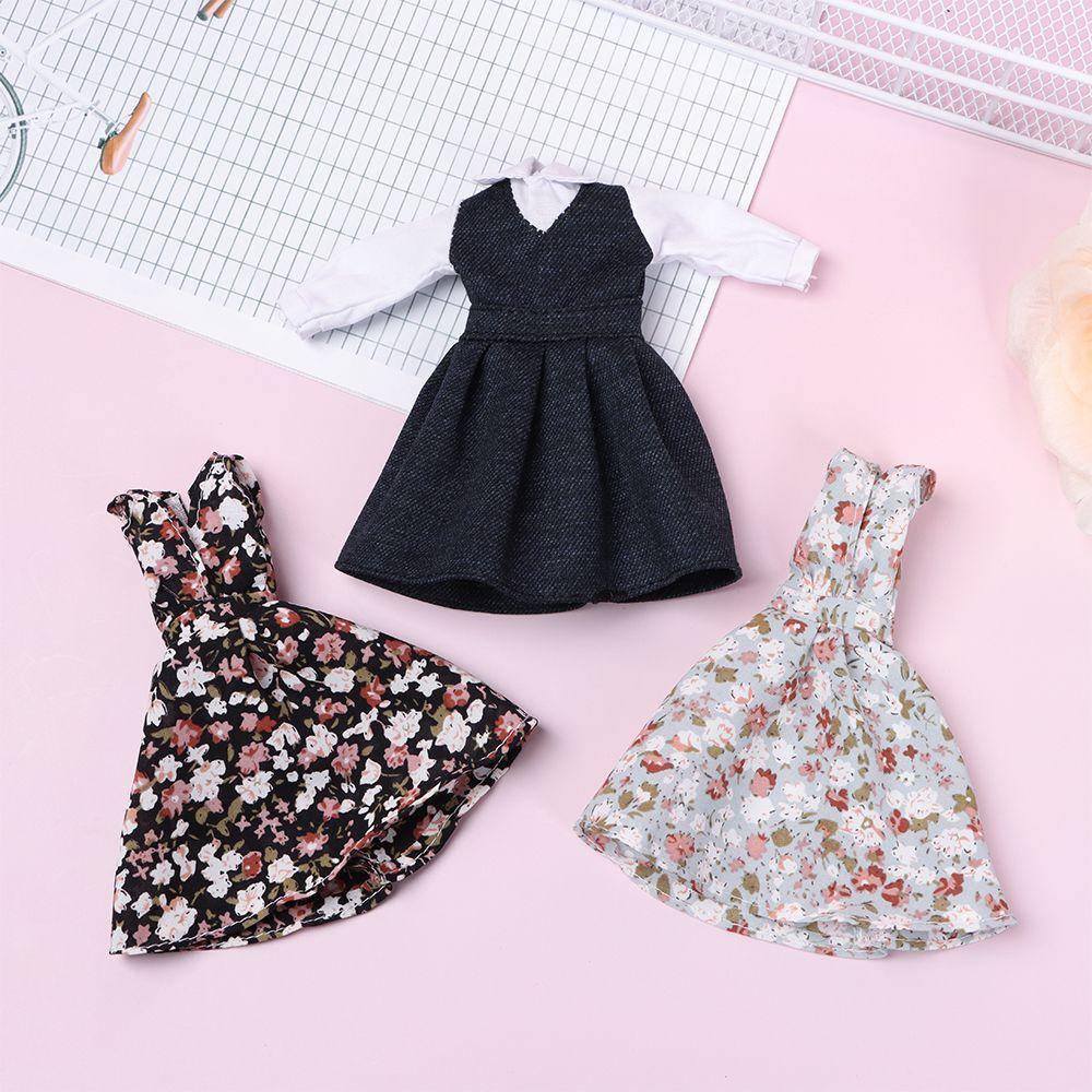Doll Accessories Multistyles Navy Style Clothes Mini T-shirt Dressing Clothes Tops Casual Skirts