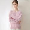 Kangsai Women's 2026 Pure Cashmere Sweater: Autumn/Winter, 12-Gauge Knit, Korean Style, Loose Fit Pullover.