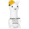 Positive Crochet Llama Birthday Gifts for Women Men, White Elephant Baskets Stocking Stuffers Gift for Teen Boy Girl Adult