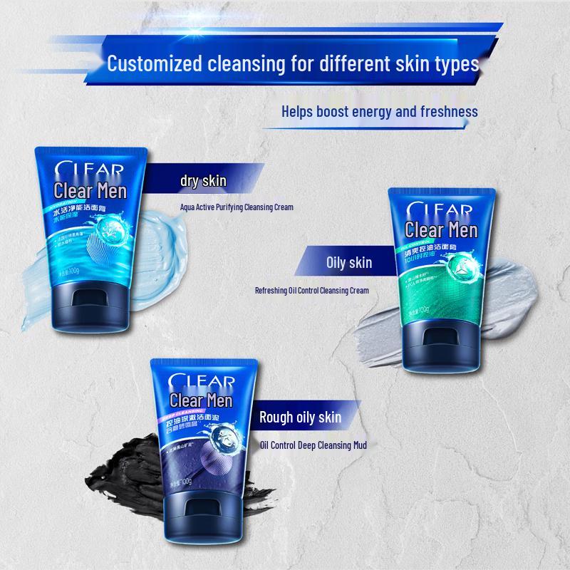 Clear Men Hydro-Energy Cleanser & Hydrating Conditioner Set
