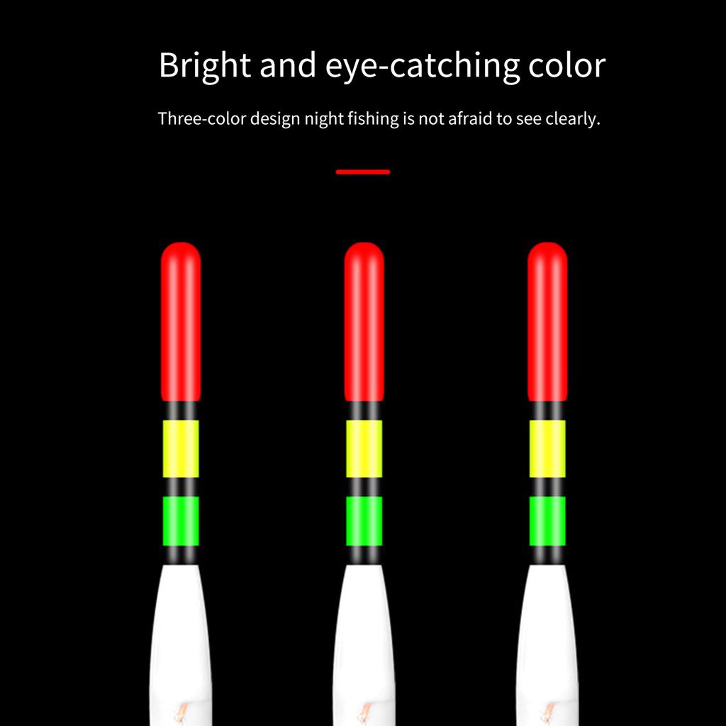 10 шт. Рыболовный поплавок LED Электрический светящийся стик Глубоководный светящийся Электронные поплавки Поплавок Удилище Рыболовные снасти Снаряжение Оборудование