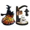 Wizard Silhouette Table Light Warm Soft Light Night Light Desktop Lamp Halloween Holiday