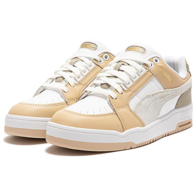 Puma Низкие кроссовки Slipstream Lo Lux Унисекс Кроссовки Белый Коричневый 390124-02