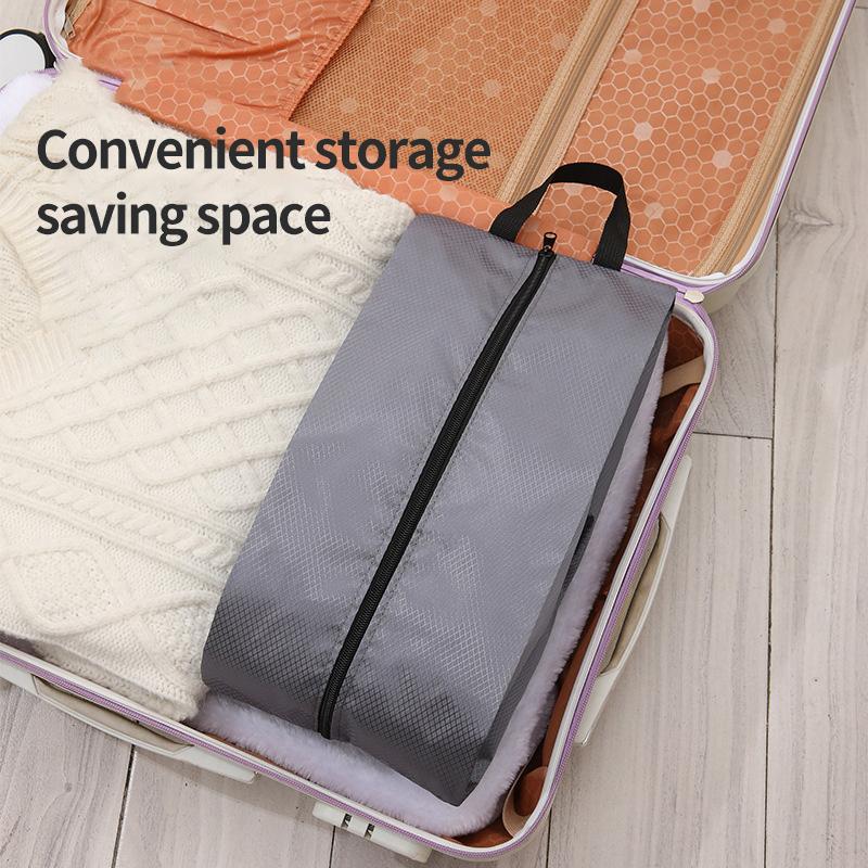 Dustproof Shoes Storage Bags Travel Portable Shoes Bag with Sturdy Zipper Pouch Case Waterproof Pocket Shoes Organizer