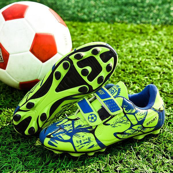 Детские спортивные футбольные бутсы Shattered Nails Training TF Boys Students Professional Short Nails Teen Girls Кроссовки для детей среднего возраста