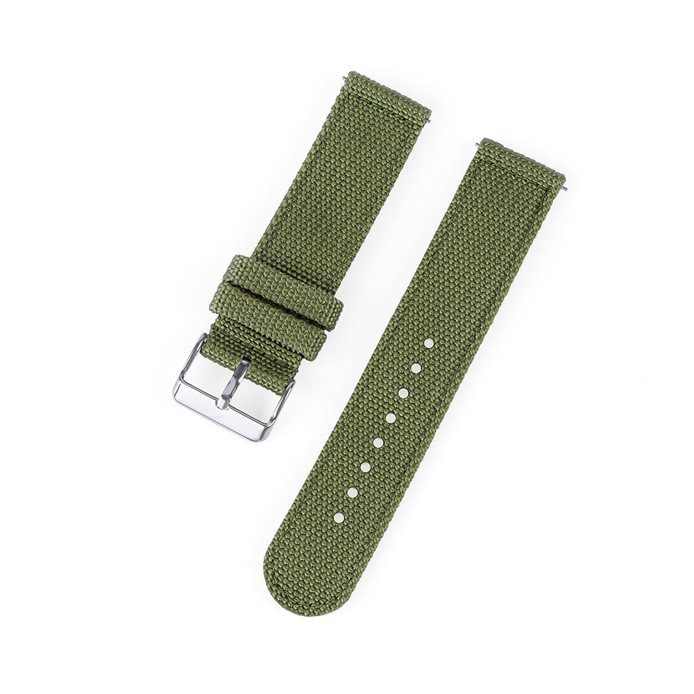 Оригинальный ремешок для часов Премиум Двусторонний Парусина Нейлон Быстросъемный для Casio Браслет 18мм 20мм 22мм 24мм Спортивный наручный ремень
