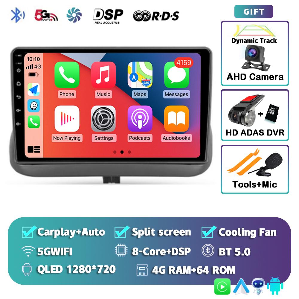 Android 14 Автомагнитола Carplay Для Toyota Corolla E110 VIII 1995-2002 4G+WIFI GPS Навигация Мультимедийный Видеоплеер Без 2din DVD