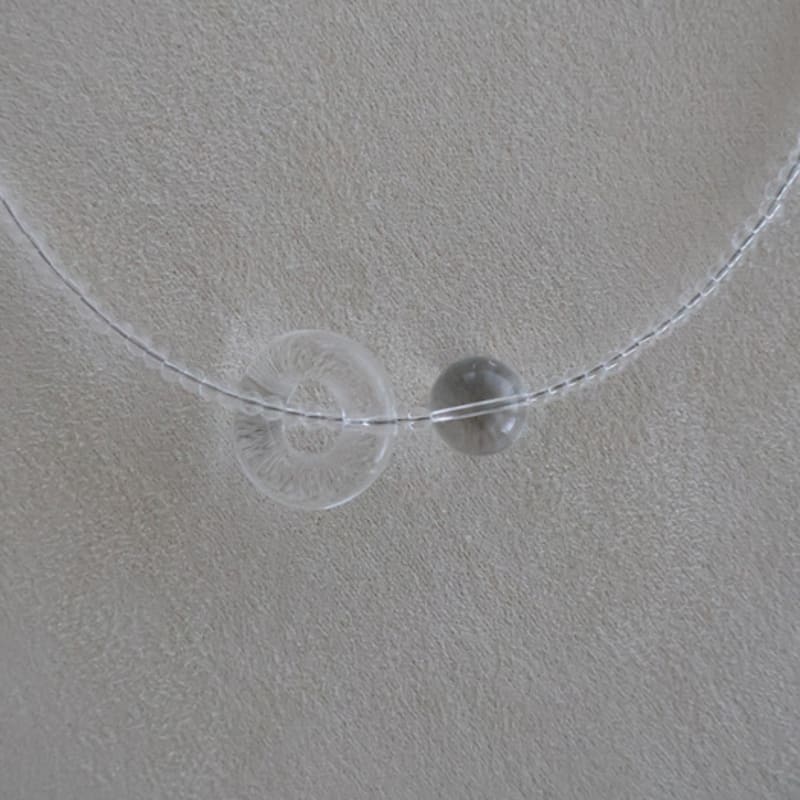 APIOH CLEAR NECKLACE