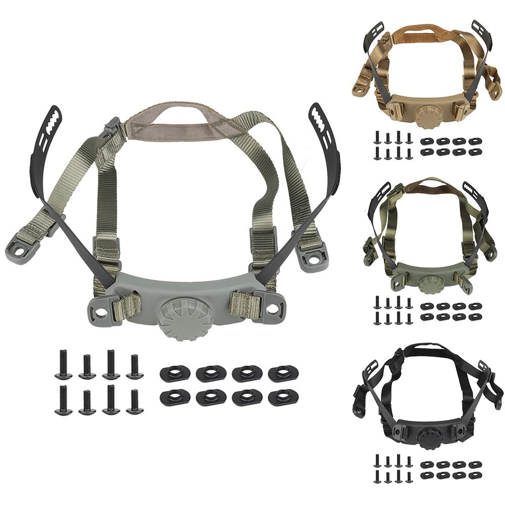 Helmet Inner Suspension System Dial Chin Strap Compatible For HL-31/HL-32 FAST Helmets, Adjustable Head, Lock Strap, Fast SF CS Accessories