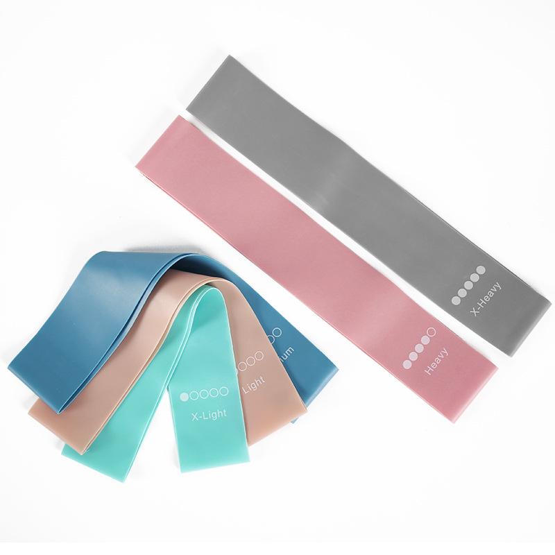 Women's Elastic Yoga Resistance Band for Fitness, Squats, Stretching, and Hip Lifts - Indoor & Outdoor Use