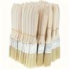 Щетки для гривы, (4-Pack) подходит для искусства, поделок, штукатурки, покраски, нанесения клея, деревянные ручки