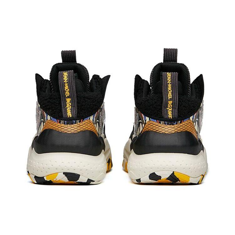 Anta Basquiat X Da Dao Wei Feng 2.0 Collaboration Амортизирующие Нескользящие Прочные Кроссовки Среднего Верха Для Папы Черно-Белые Граффити 112148080-10