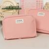 Multi-functional Pen Bag Canvas Stationery Storage Pouch Portable Pencil Case  Student Gift